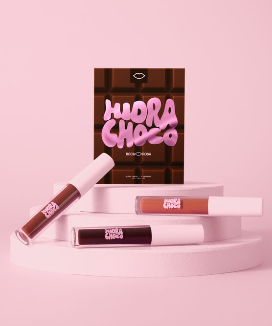 KIT LABIAL BOCA ROSA HIDRA CHOCO